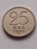 Szwecja 25 Ore 1943 r