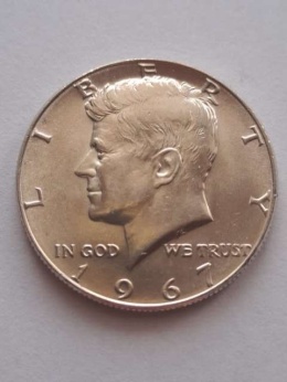 USA 1/2 Dollara Kennedy 1967 r