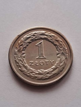 1 złoty 1990 r