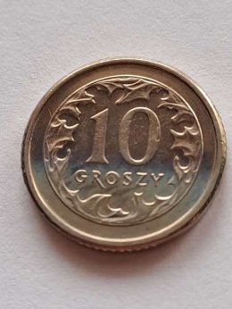 10 Groszy 2002 r