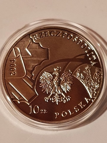 10 zł 85 Lat Policji 2004 r