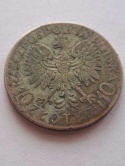 10 zł Głowa Kobiety 1933 r