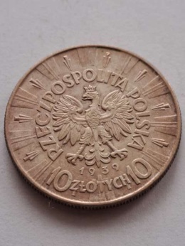 10 zł Józef Piłsudski 1939 r