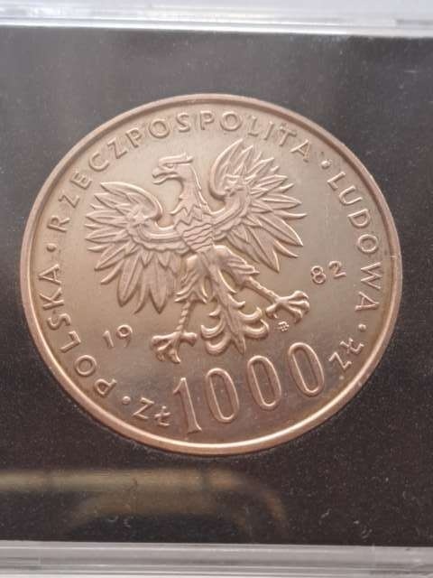 1000 zł Jan Paweł ll 1982 r