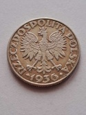 2 zł Żaglowiec 1936 r