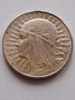 5 zł Głowa Kobiety 1934 r