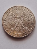 5 zł Głowa Kobiety 1934 r