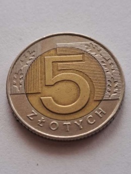 5 złotych 1996 r