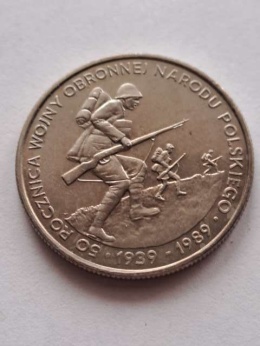 500 zł 50 Rocznica Wojny Obronnej 1989 r