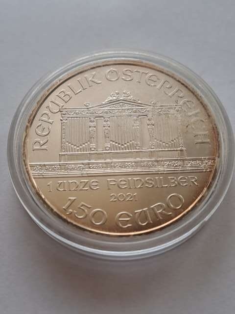 Austria 1,5 euru Filharmonik 2021 r