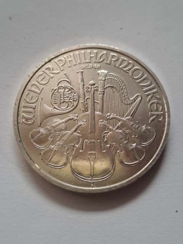 Austria 1,5 euru Filharmonik 2021 r