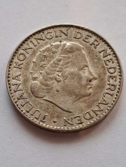 Holandia 1 Gulden Juliana 1965 r