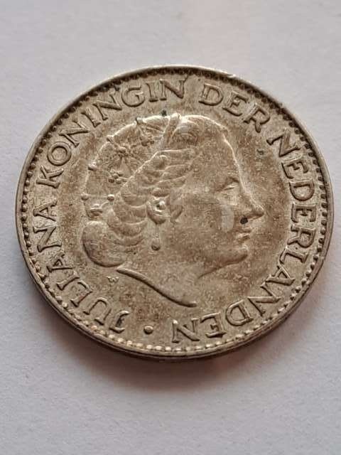 Holandia 1 Gulden Juliana 1965 r