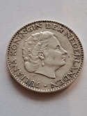 Holandia 1 Gulden Juliana 1956 r