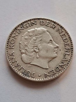 Holandia 1 Gulden Juliana 1956 r