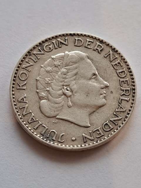 Holandia 1 Gulden Juliana 1956 r
