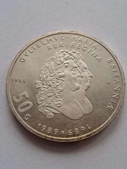 Holandia 50 Guldenów Beatrix 1989 r