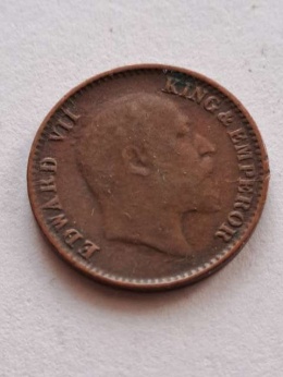 Indie 1/12 Anny Edward VII 1905 r