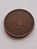 Indie 1/12 Anny Edward VII 1905 r