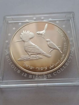 Izrael 2 nowe szekle 2009 r Ptaki Izraela