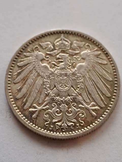 Niemcy 1 Marka Wilhelm II 1914 r J