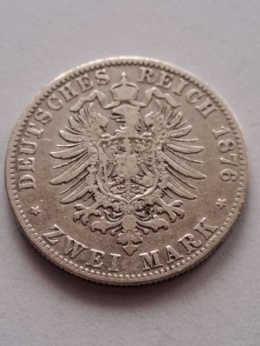 Niemcy 2 Marki Hamburg 1876 r