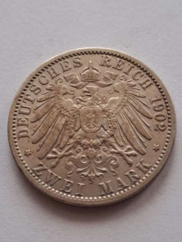 Niemcy 2 Marki Prusy 1902 r