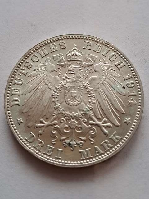 Niemcy 3 Marki Bayern 1914 r
