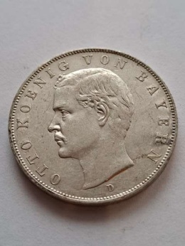 Niemcy 3 Marki Bayern 1910 r