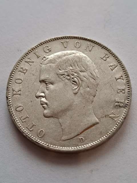 Niemcy 3 Marki Bayern 1910 r