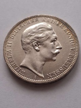 Niemcy 3 Marki Prusy 1912 r