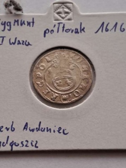 Półtorak Zygmunt III Waza 1616 r