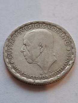 Szwecja 1 Korona Gustaf V 1944 r