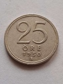 Szwecja 25 Ore 1950 r