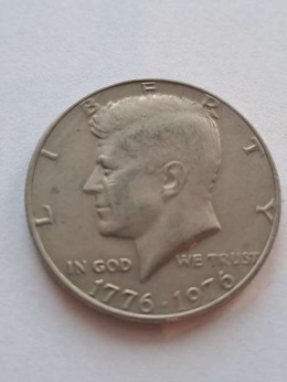 USA 1/2 Dollara Kennedy 1776-1976 r