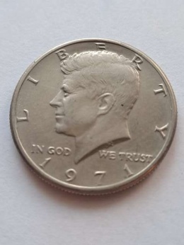 USA 1/2 Dollara Kennedy 1971 r