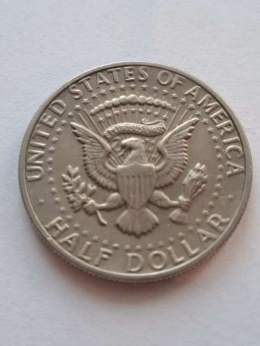 USA 1/2 Dollara Kennedy 1972 r D