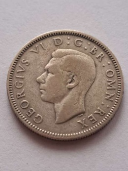 Wielka Brytania 1 Szyling Jerzy VI 1937 r