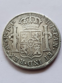 Hiszpania 8 Reali Ferdynand VII 1820 r