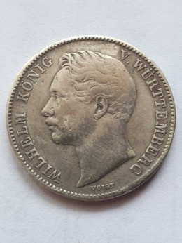 Niemcy 1/2 Guldena Wurttemberg 1848 r