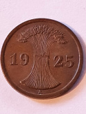 Niemcy 2 Pfenningi 1925 r A Niemcy 2 Pfenningi 1925 r A