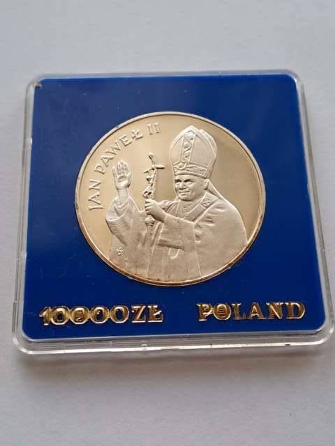 10 000 zł Jan Paweł II 1987 r