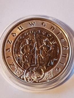 10 zł 1000 Lat Zjazdu w Gnieznie 2000 r