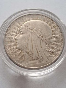10 zł Głowa Kobiety 1933 r