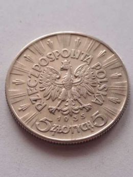 5 zł Józef Piłsudski 1935 r