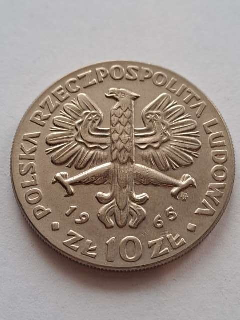 10 zł Warszawska Nike 1965 r