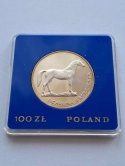 100 zł Ochrona Środowiska Koń 1981 r
