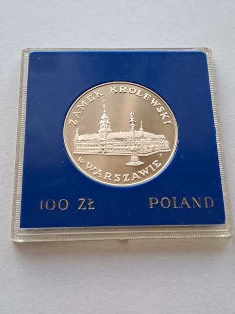 100 zł Zamek Królewski w Warszawie 1975 r