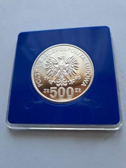500 zł Ochrona Środowiska Wiewiórka 1985 r