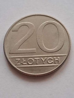 20 złotych 1989 r